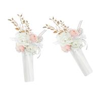 Alipis 2Piezas Soporte De Decorativa De Flores Artificiales Clips para Ventana De para De Decoración
