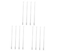 Alipis 3 Juegos Curtain Rod Curtain Pole Cortinero Barra De La Cortina Cordón De Macramé Persianas Barra Ciega del Hogar Barra Larga para De Persiana Fibra De Vidrio 4 Uds * 3