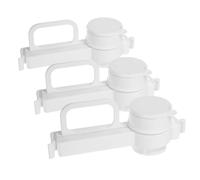 Alipis 3 Piezas Clips para Bolsas con Boquilla Dosificadora Cierre Hermético Reutilizable para Snacks contra Humedad y Aire para Cocina Organizada