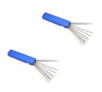 Alipis 3 Piezas Herramienta de Limpieza Inoxidable para Boquillas de Soldadura y Carburadores de Eliminador de Carbonilla para Motos y Atv