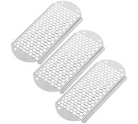 Alipis 3 Piezas Lima de Callos para Eliminar Durezas Diseño Ergonómico y Tamaño Compacto de Acero Inoxidable para Pies Profesional Hogar y Salón de Pedicura