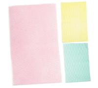 Alipis 3 piezas Redes Exfoliantes Africanas para Ducha Esponjas para Baño Limpiador Corporal Ligero y Fácil de Usar para Espalda Cuello y Piernas Colores Surtidos
