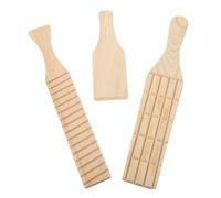 Alipis 3 Piezas Wooden Clay Paddles Ergonomic Pottery Tools For Sculpting Shaping Ceramics Soft Clay Modeling Boards With Textured Smooth Surfaces Suitable For Beginners And Artists