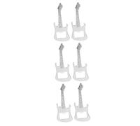 Alipis 3 Series Abrebotellas De Guitarra Abridor De Botellas Decorativo De Inoxidable Para Fiestas Y Uso Diario Forma Creativa Y Ligera Para Y Bebidas 2 Piezas X 3