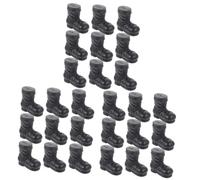 Alipis 3 Series Botas De Papá Noel para Decoración Navideña Accesorios DIY para Fiestas De Navidad Diseño Y Práctico para Un Festivo 10 Piezas*3