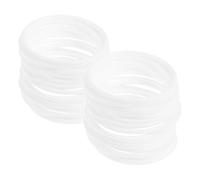 Alipis 30 Aros De Anillos De Plástico Aros Redondos De Atrapasueños Anillos De Atrapasueños Circulares De Macramé para Hacer Suministros De DIY De 6