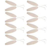 Alipis 30 piezas Recortes Tablas Surf Madera sin Terminar para Manualidades DIY Decoración Colgante Pared Estilo Farmhouse Hogar Porche