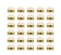 Alipis 30 Tapones Transparentes de Silicona para Pendientes, Cierres Seguros DIY Pequeños, Accesorios para Hacer Aretes, Tope de Bloqueo para Joyería, 30 Piezas para Manualidades