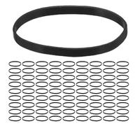 Alipis 300 mini bandas elásticas para el pelo, suaves y antideslizantes, para niñas, para uso diario y deportivo, color negro.