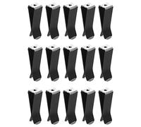 Alipis 30piezas Clip De Salida De Aire Clips Para Rejilla De Ventilación De Coche Negros Abrazadera Para Rejilla De Ventilación De Coche