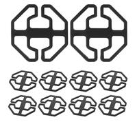 Alipis 30piezas Hebillas De Plástico Para Fundas De Asientos De Coche Clips De Fijación Accesorios De Repuesto Para Sujetar Tapicería Asientos De Automóvil