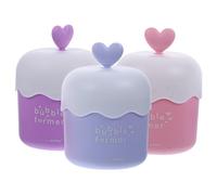 Alipis 3piezas para Lavado Facial de Generador de Espuma Herramienta de Cuidado Piel para Hacer Espuma Espumador de Burbujas para Uso Diário