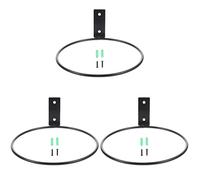 Alipis 3piezas Soporte De Maceta De Pared De Hierro Para Plantas Diseño Práctico y Elegante Para Decoración De Interiores y Exteriores Soporte Colgante Para Tiestos Aprovecha El