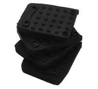 Alipis 4 Almohadillas de Goma Antideslizantes Suelas de Reemplazo Resistentes y Fácil Instalación para Zancos de Yeso con Tornillos para Trabajos de Construcción y Electricidad