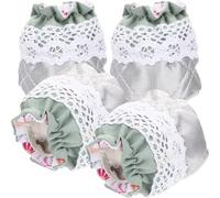 Alipis 4 Fundas para Patas de Silla y Mesa de Tela Elástica Resistentes al Desgaste Protectores de Suelo para Pisos de Madera Antirruido y Lavables para Hogar Oficina y Restaurante