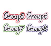 Alipis 4 imanes de recompensa para pizarras blancas - Imanes con números de equipo, pegatinas positivas para pizarra blanca y nevera (5 a 8 años)