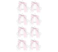 Alipis 4 Juegos Caja De Dulces Golosinas Vino Excursión En Coche Cena Osos De Espuma Para Manualidades Dispensador De Dulces Tazón De Dulces Plato Verja Pegajoso Tela Rosa 2 Piezas * 4