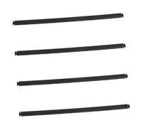 Alipis 4 Piezas Accesorios para Jardineras de Balcón Soporte para Cajas de Verduras Montaje sin Taladro para Barandillas Fácil Instalación y Transporte Optimiza Espacio Huertos Urbanos