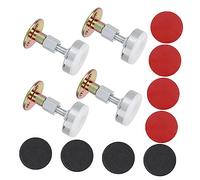 Alipis 4 Piezas De Herramientas De Anclaje Para Cabeceras De Cama Soporte Ajustable Amortiguador De Ruido Soporte De Cabecera Roscado Antivibración Anclaje De Pared De Goma