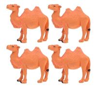 Alipis 4 Piezas Regalos De Camello Juguetes De Llamas Figura De Camello Bolas De Camello Figuras De Animales del Desierto para Diorama Camello Modelo Juego De Juguetes Escritorio Niño