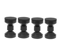 Alipis 4 Piezas Topes para Cabecero de Cama Protector de Pared para Cabecero Fijador de Dispositivo Anticaída Herramienta Antivibración Estabilizador para Uso Dormitorio