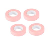 Alipis 4 Rollos de Cintas para Pestañas Rosa, Adhesivo Doble Cara Extrafuerte, Material No Tejido, Suaves y Elásticas para Uso en Salones de Belleza Casa