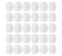 Alipis 40 Unidades Rodamiento Giratorio Blanco para Diseño de Uñas y Creatividad Manual Accesorio de Plástico Eje 12x13/7mm para Decoración de Uñas Diy