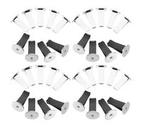 Alipis 40piezas Clip para Ambientador de Coche Clips Redondos Metálicos para Rejilla de Ventilación Pack Decoración de Coche Soporte para Aromaterapia Salida de Aire