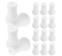 Alipis 45 Piezas Pomo de Manija para Persiana Veneciana Tirador de Plástico Extremo para Tirador de Persianas Color Claro Material Plástico para Cortinas de Ventana