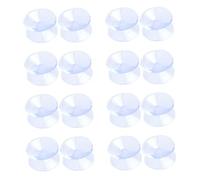 Alipis 48 Ventosas Transparentes para Mesa de Cristal Doble Cara, Almohadillas Antideslizantes de PVC 20 Mm, Protectores y Estabilizadores para Tableros de Mesa de Té y Comedor,