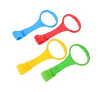 Alipis 4piezas Anillas Para Cunas Infantiles Colores Ligeras y Resistentes Agarraderas De Aprendizaje Para Niño Niña y Niñas Fácil Instalación y Uso Seguro Corralitos y Caminitos