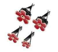 Alipis 4piezas Decoración De Perfume Para Coche Clips Difusores De Ventilación Clips Aromáticos Bonitos Para Coche Ambientador De Salida Decoraciones Creativas Para Coches