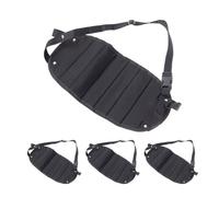 Alipis 4piezas Hamaca para Piernas de Avión Ajustable Reposapiés para Vuelos Largos para Avión Tren o Oficina Cómodo Soporte para Pies