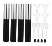Alipis 4piezas Tubos Vacíos De Delineador De Ojos Embudos y Pipetas De Transferencia Para Uso Diario Para Mujeres y Niñas Envase De Delineador De Ojos Reutilizable