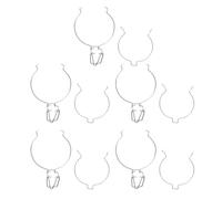 Alipis 5 Abrazaderas de Acero Inoxidable para Tarros de Cristal Grandes, Cierre Hermético Hebilla de Alambre para Tarros de Conserva y Botes de Almacenaje de Cocina, Compatible Frascos