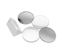 Alipis 5 Lentes De Vidrio Óptico Lentes Focales Cóncavas Ópticas Para Kit De De Laboratorio De Física Para Lecciones De Física Ópticas De