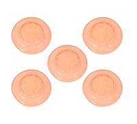 Alipis 5 Piezas Cubierta Reutilizable de Plástico para Detector de Humo Rojo, Protege contra Falsas Alarmas y Simplifica Limpieza en Almacenes y Gestión de Seguridad