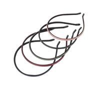 Alipis 5 piezas Diademas de Cuero para Mujer Colores Sólidos Elegantes y Delgadas Accesorios para Cabello Cómodos y Versátiles para Uso Diario y Fiestas