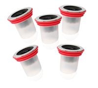Alipis 5 Piezas Núcleo Antiolor para Drenaje de Suelo Filtro Resistente y Adaptable para Cocina y Baño Evita Reflujo y Malos Olores