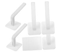 Alipis 5 Piezas Organizador de Gorras Shaped Adhesivo Soporte Mural Ahorra Espacio para Sombreros Gorras Béisbol Perchas Múltiples para Colgar Ropa Bolsos y Bufandas