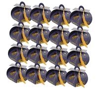 Alipis 50 Pcs Caja De De Graduación Cajas De Dulces De Graduacion Joyero Con Gorro De Graduacion Cajas De Chocolate De Graduación Pavón Temporada De Graduación Alumno Papel