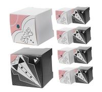 Alipis 50 Piezas Cajas de Dulces para Bodas Paquete Vestido de Novia y Novio Cajas para Fiestas y para Decoración y Sorprender Invitados