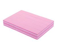 Alipis 50 Piezas de Esponjas para Limas de Uñas Bloques Pulidores de Uñas Acrílicas y Naturales Color Rosa Mini Herramientas para Manicura y Pedicura Casa o Salón Profesional