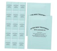 Alipis 50 piezas Toallitas Post Depilación con Aceite Calmante Fórmula Suave Portátil para Eliminar Residuos de Cera y Cuidado Después Depilación Hidratantes y Calmantes para Piel