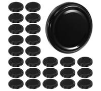 Alipis - 50 tapas para tarro de yogur de 66 mm - Cápsula Twist Off para tarro perfecto y tarro de albañil - Tapas de metal de repuesto herméticas para mermelada y conservación de alimentos y conservas