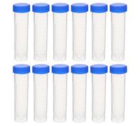 Alipis 50 Unidades Tubo de Centrífuga de Plástico Transparente de 50ml Escala Clara para Laboratorios, Medición Precisa y Diseño Tapa de Rosca para Pruebas y Muestras Color Aleatorio