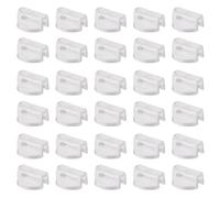 Alipis 500 Piezas Hebillas de Cuerda para Cabello Accesorios para Niñas Hebillas de Plástico Cierre Pinzas para Sujetar Coletas Decoración Artesanal para Sombreros