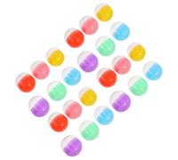 Alipis 50piezas Bolas Rellenables De Plástico Para Máquinas Expendedoras y Decoración Del Hogar Contenedores De Juguetes Para Almacenamiento y Creatividad Infantil