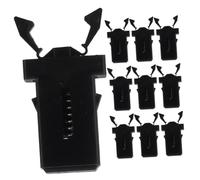 Alipis 50piezas Cerradura Tipo Para Bote Basura Hebilla Para Tapa Prensa Abs Fácil Uso