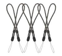 Alipis 6 Correas Ajustables para Teléfono Móvil de Poliéster y Plástico Correa Corta de Muñeca Anticaída Camuflaje Multicolor para Uso Diario Viajes y Actividades al Aire Libre